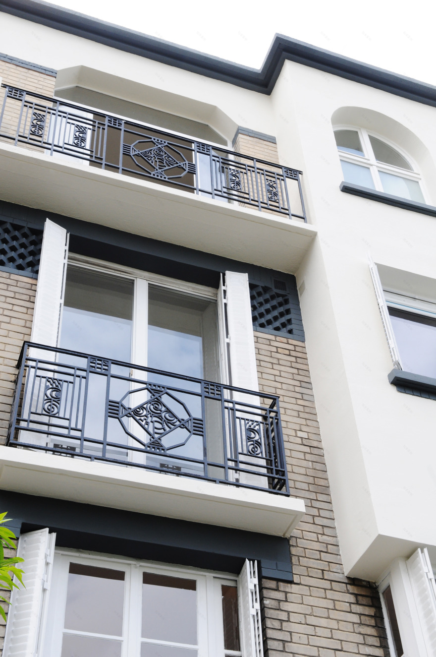 巴黎别墅蜕变,艺术装饰风格重生-23