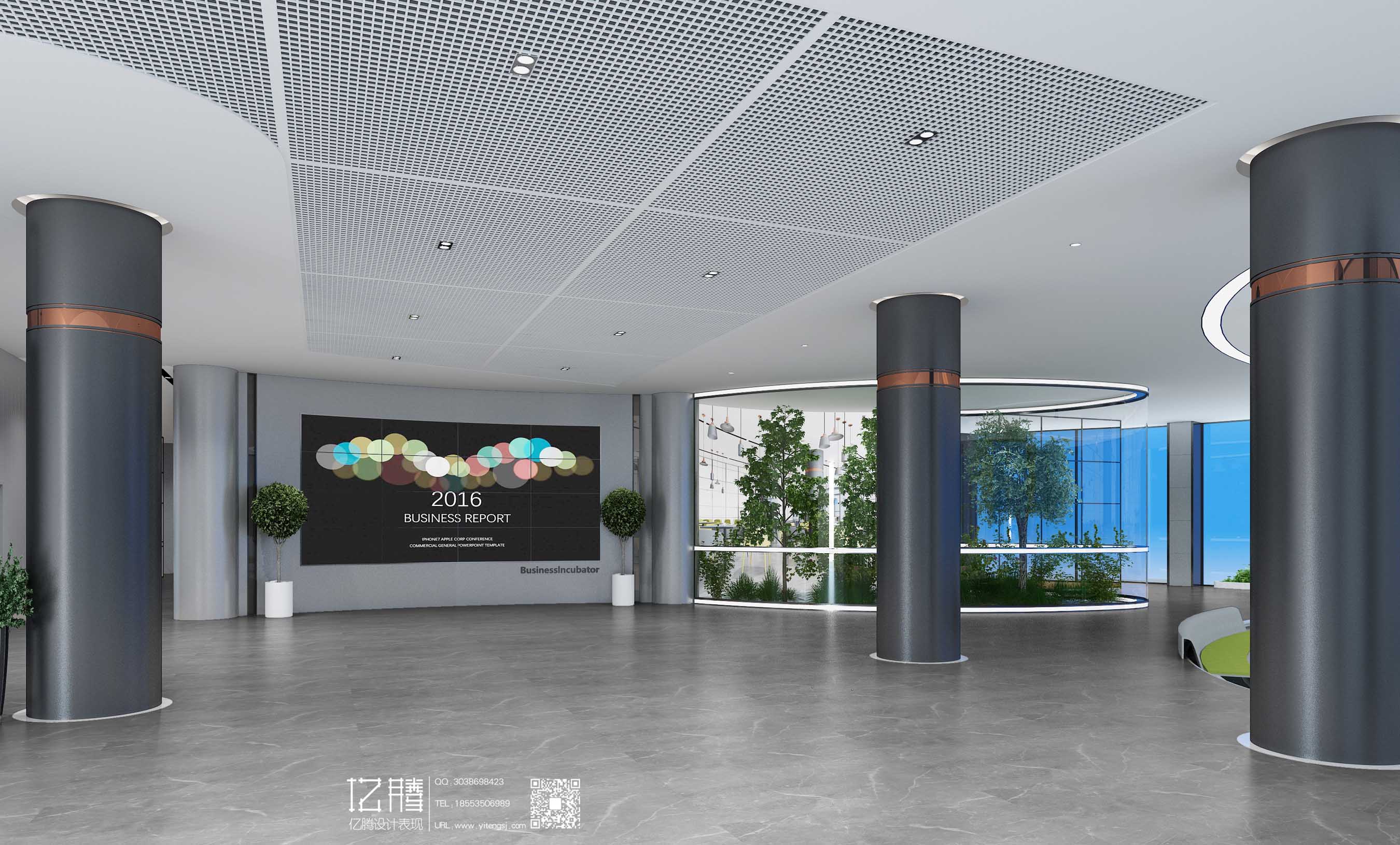 办公类空间效果图表现--亿腾效果图7岁啦~~-16