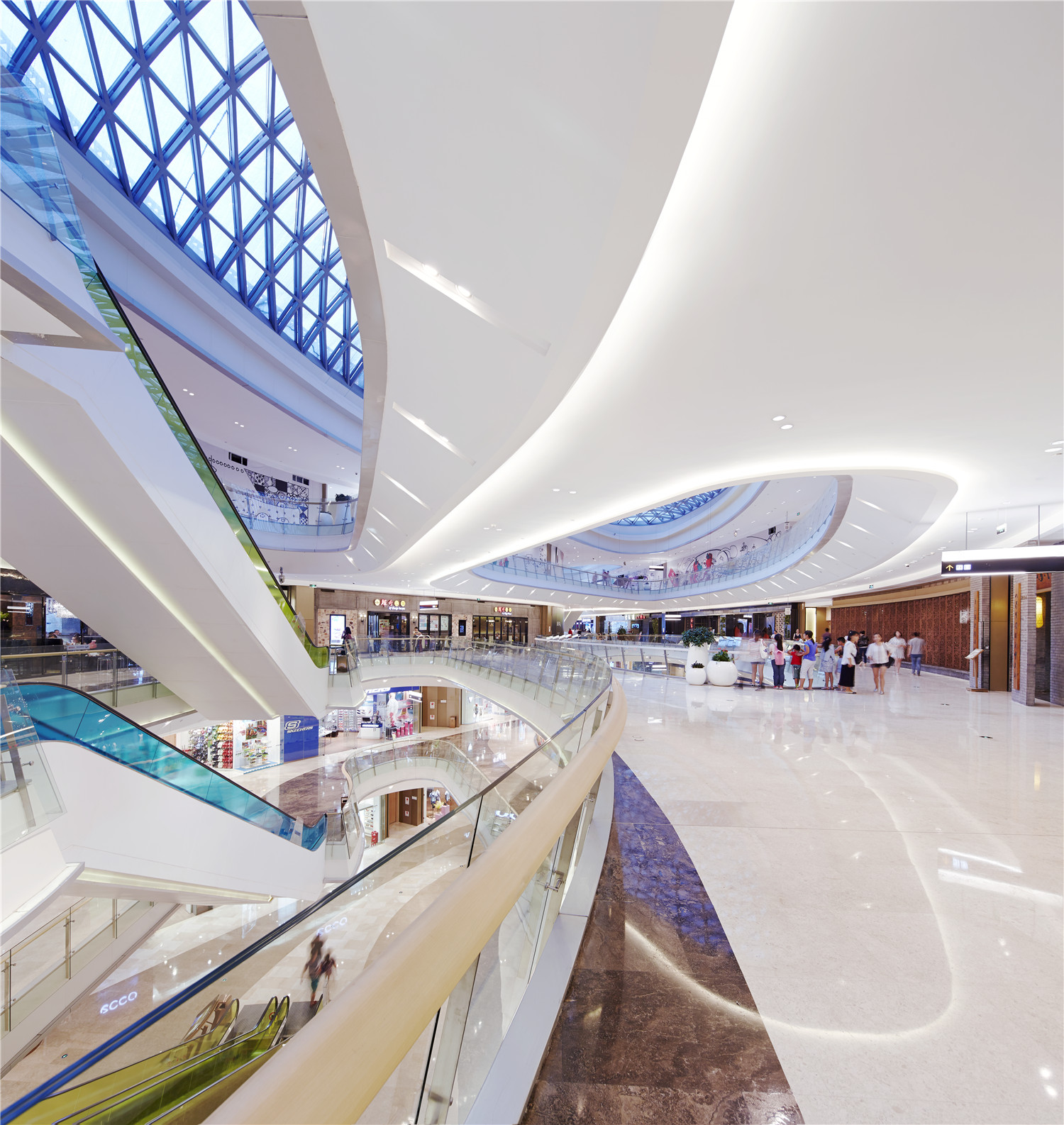 Gemdale Lake Town Dajing Shopping Mall Lighting Design-5