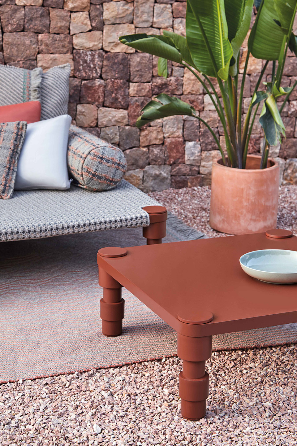 Garden Layers印度床与边桌系列/灵感源于莫卧儿帝国的古老习俗-125