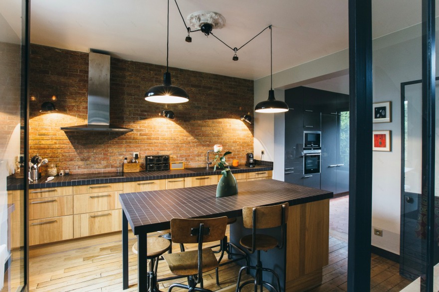 巴黎郊区百年别墅的现代重生-23