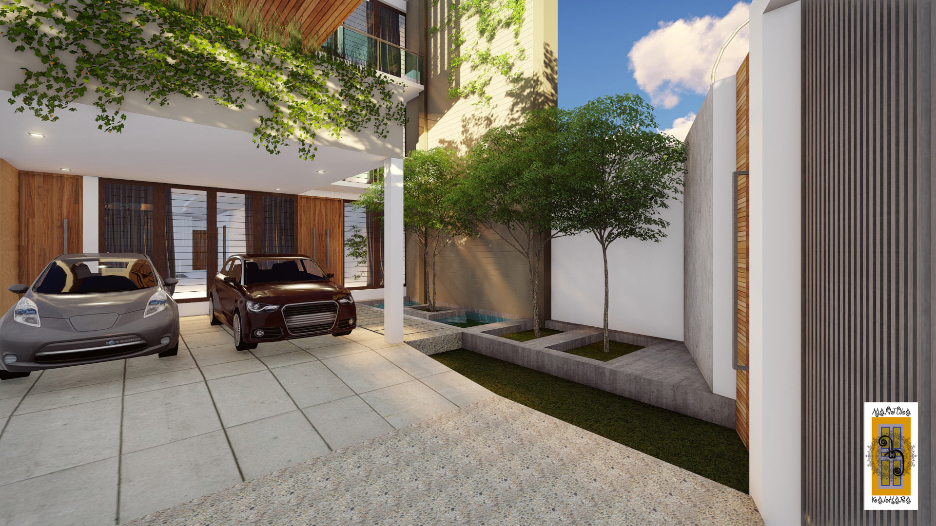 "斯里兰卡 Battaramulla 别墅 | 现代极简主义的完美体现"-45