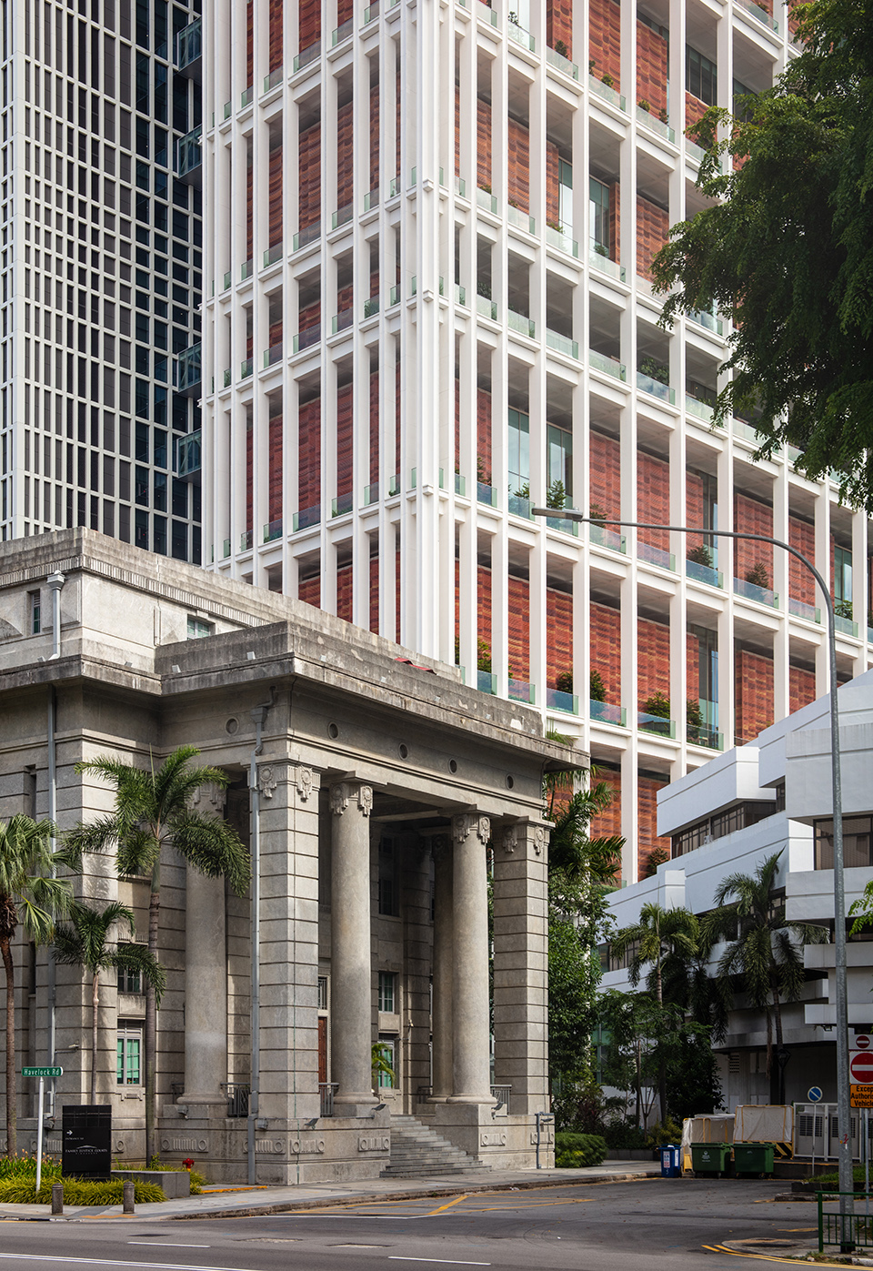 新国家法院大楼，新加坡/新加坡最高政府大楼，垂直布局兼顾高效性和简洁性-9