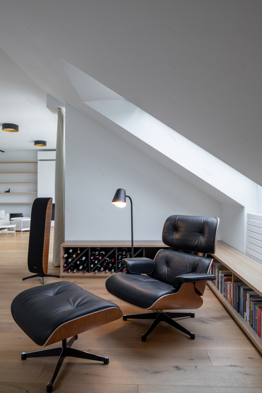 融合历史与现代的捷克公寓翻新设计-6