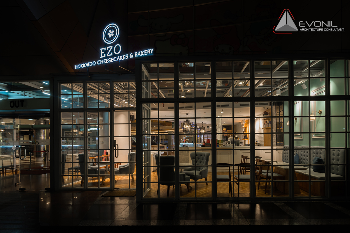 EZO CHEESECAKES Bakery Store Mall Kelapa Gading - Evonil Architecture-5