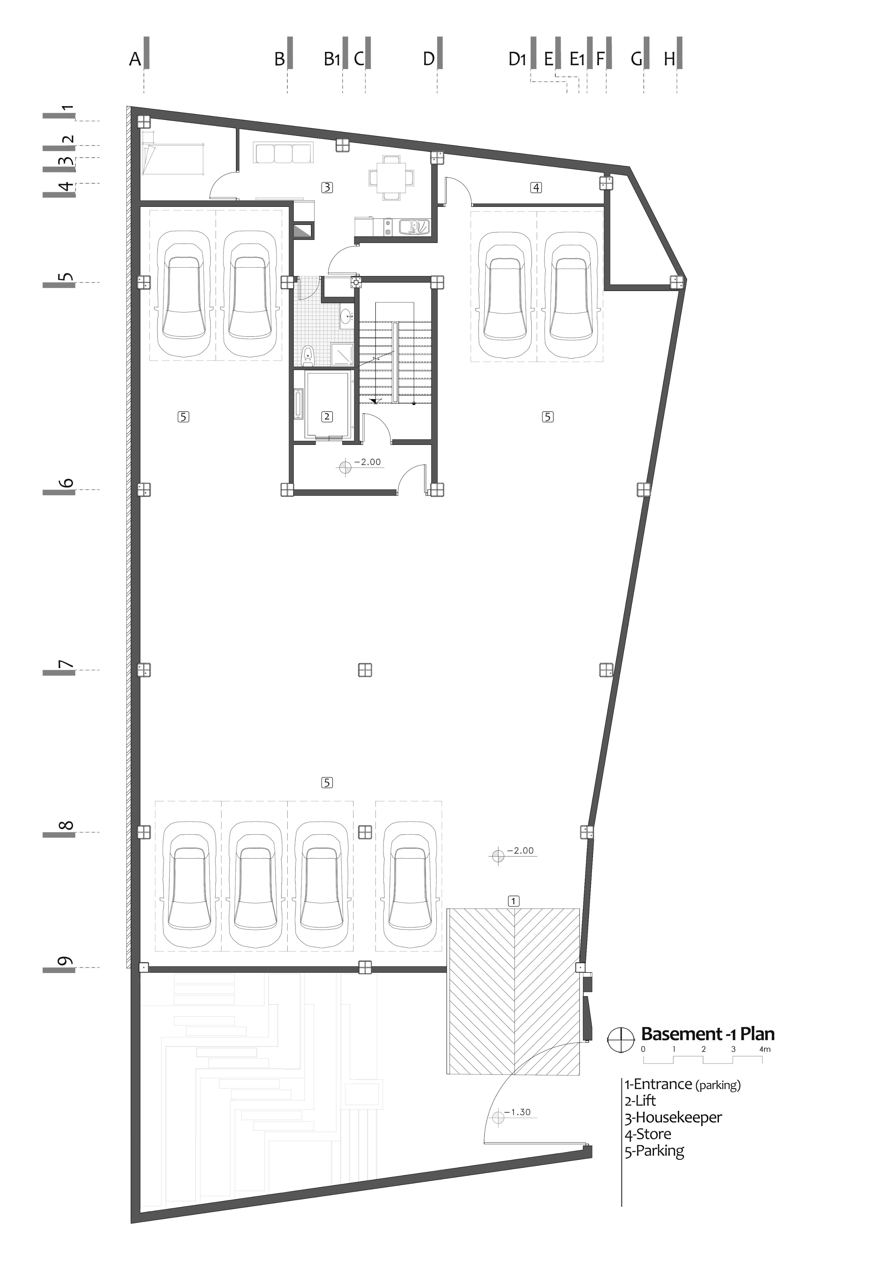 戈拉夫尚住宅区丨伊朗德黑兰丨BonnArq Architects-23