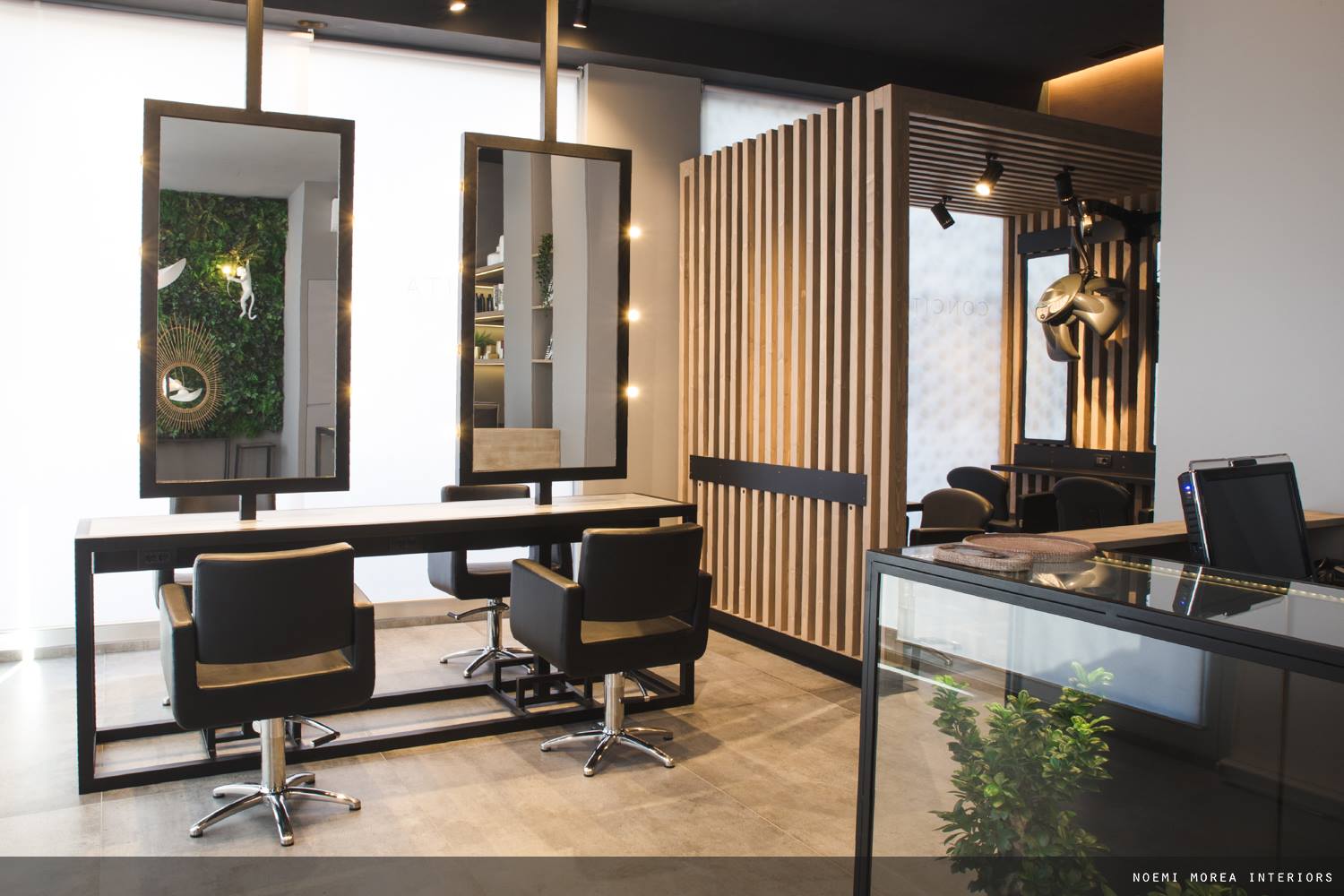 NOEMI MOREA interiors, NOEMI MOREA丨理发店丨C O N C I T A hair saloon-3