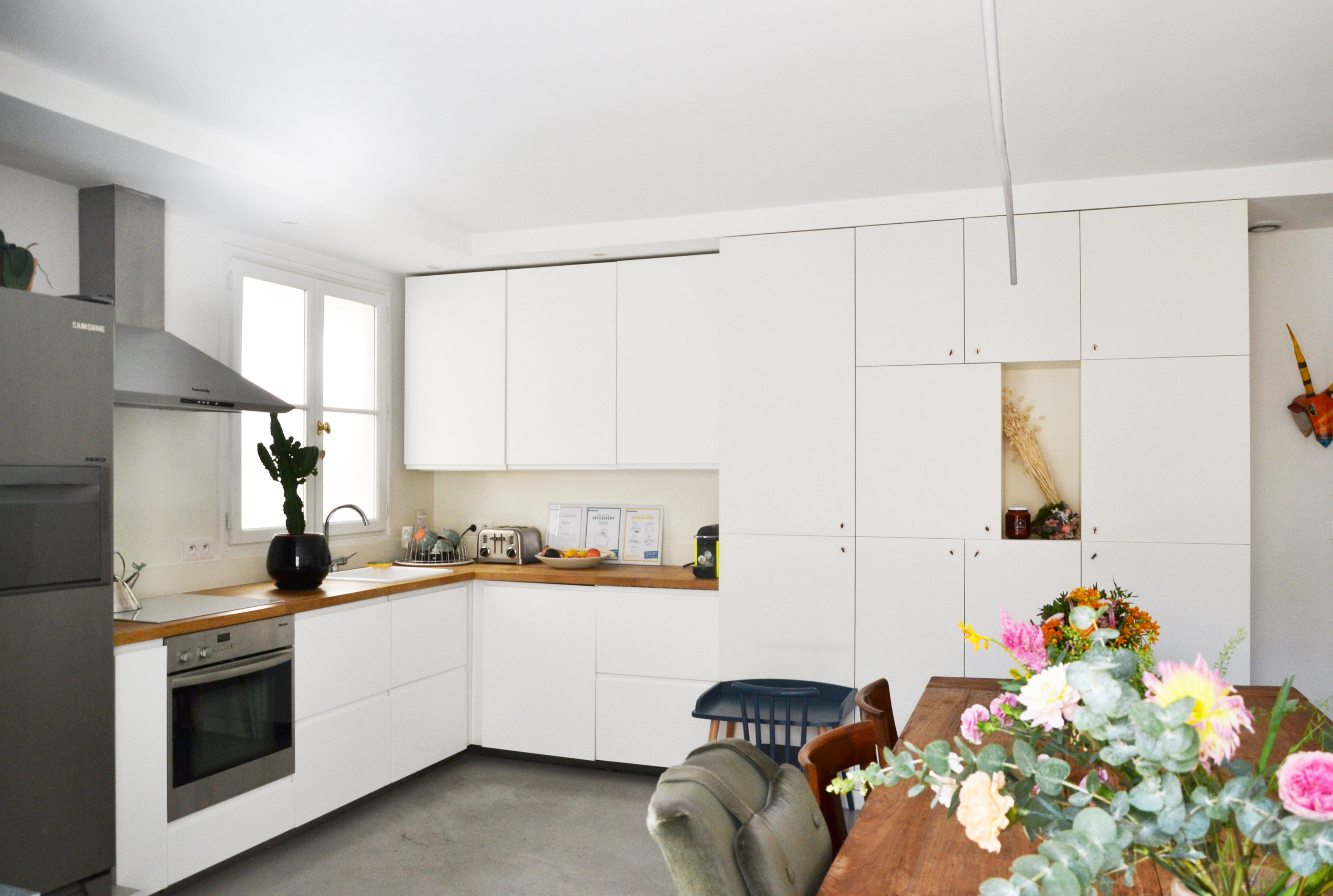 巴黎 5 区 60 平米公寓全翻新设计案例-5