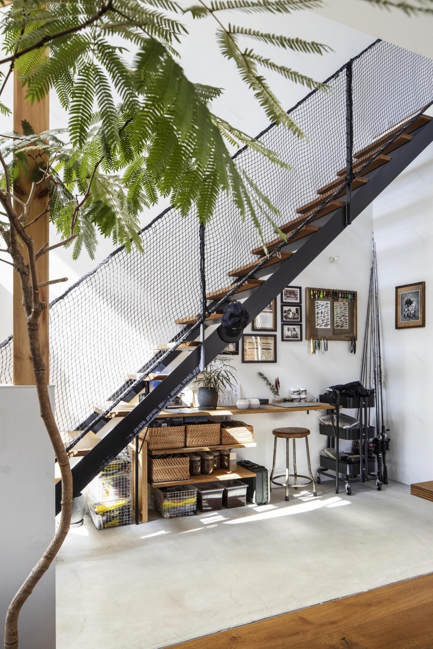 封闭外壳内的宽敞空间 别墅建筑 HouseI丨日本神奈川丨N.A.O. Naoki Kato-16