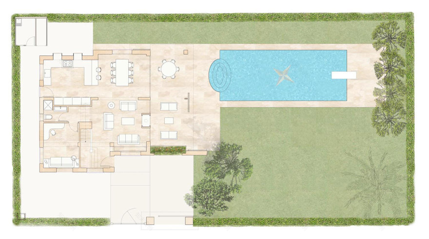 重塑 50 年代传统度假屋,连接室内外生活-22