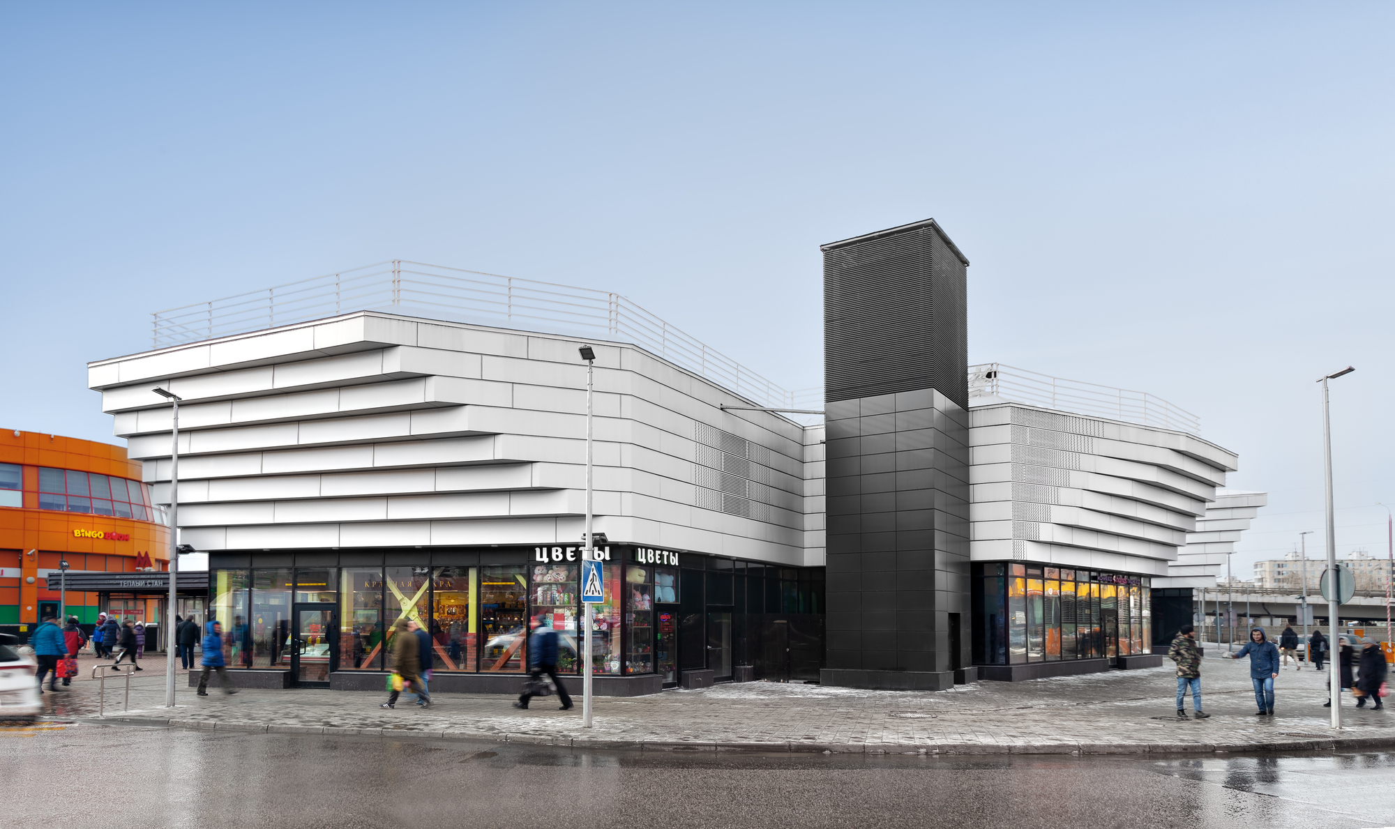 莫斯科混合用途建筑的地下铁创新设计-10