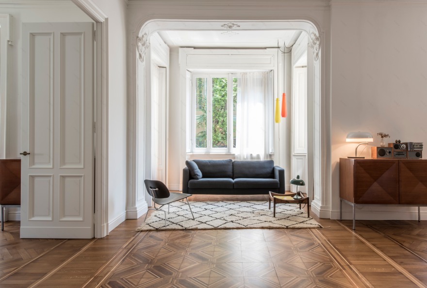 米兰百年公寓的“新旧共生”设计-1