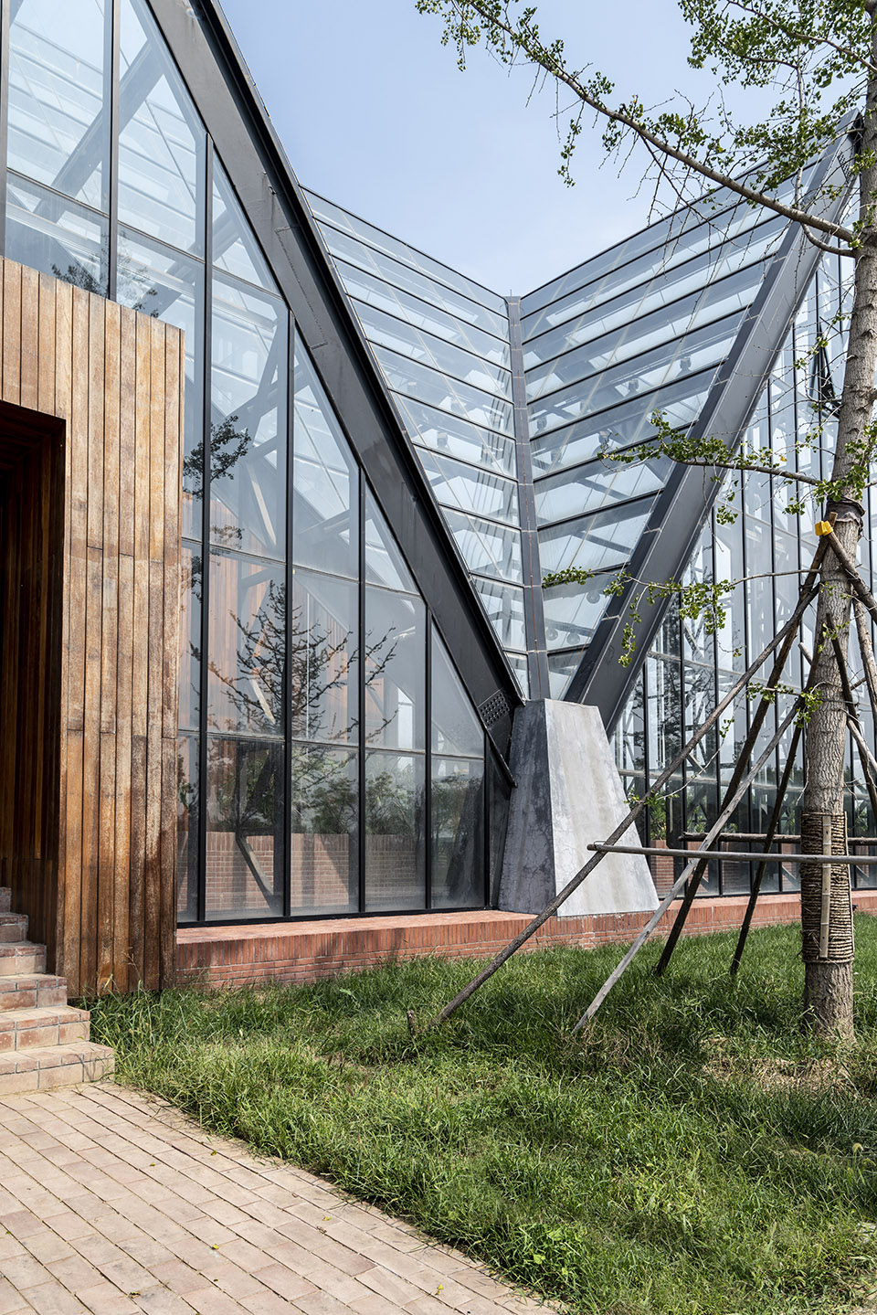 衡水植物园温室展览馆丨中国河北丨空格建筑-71