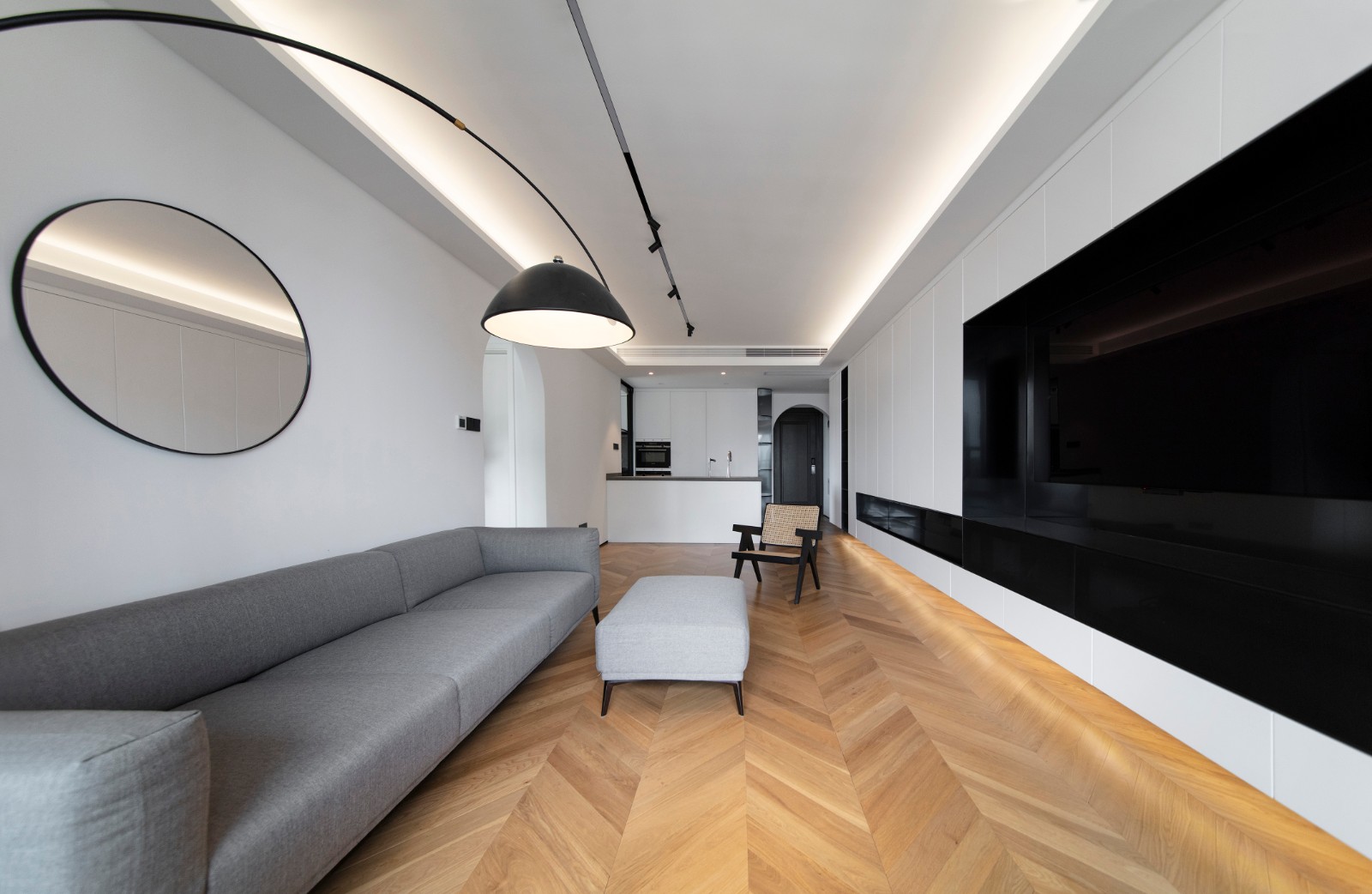 深圳 85 平米极简家设计,生活态度与空间艺术的完美融合-17