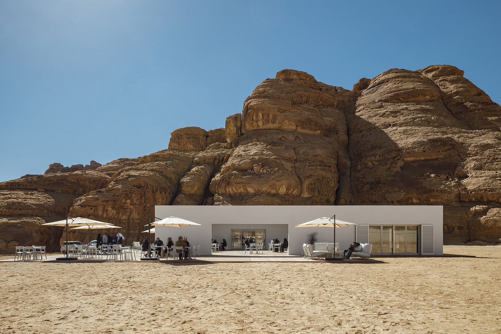 Desert X AlUla游客中心，沙特阿拉伯/无垠沙漠中的庇护所-5