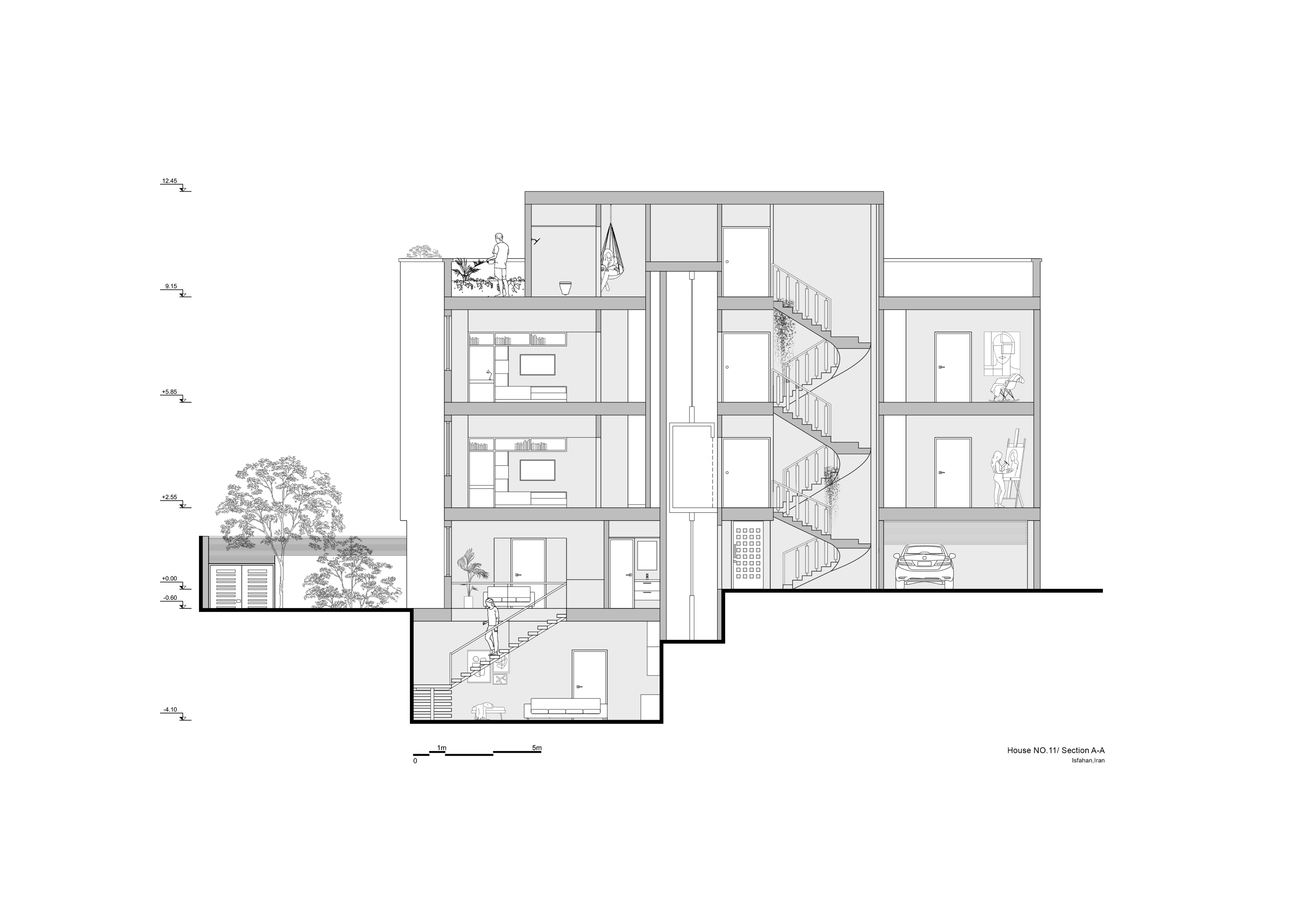 伊朗伊斯法罕 House No.11 公寓建筑-24