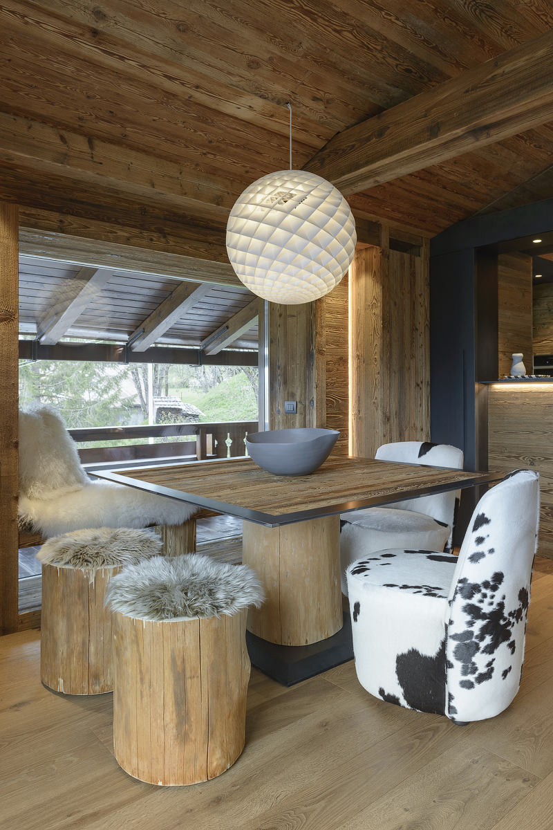 木质全景惊艳的山间度假屋-2