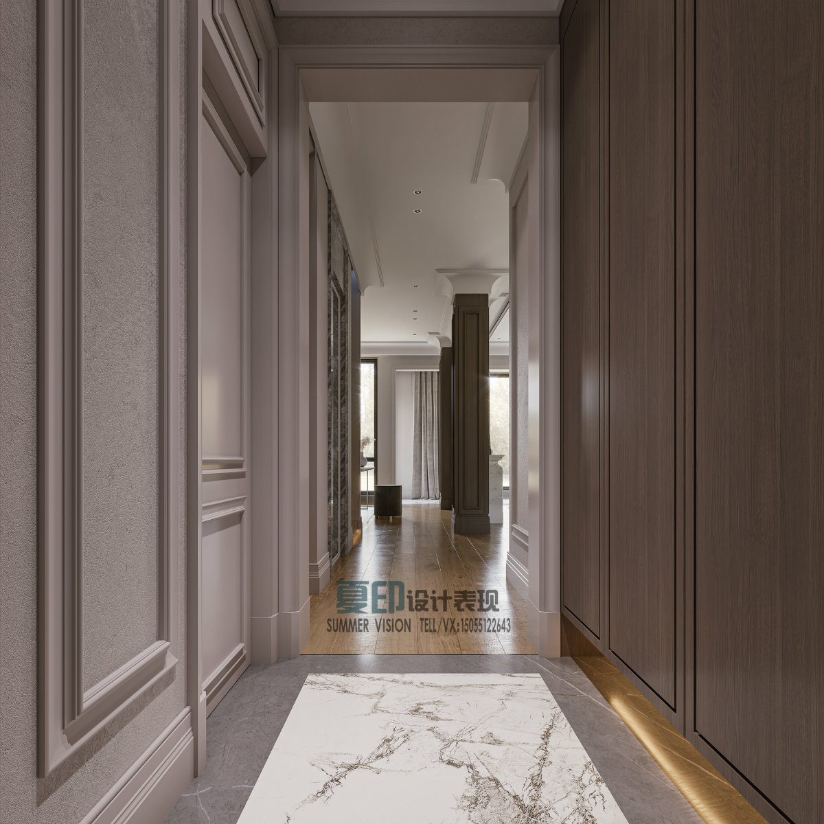 四季荣枯缘山林丨夏印设计表现-5