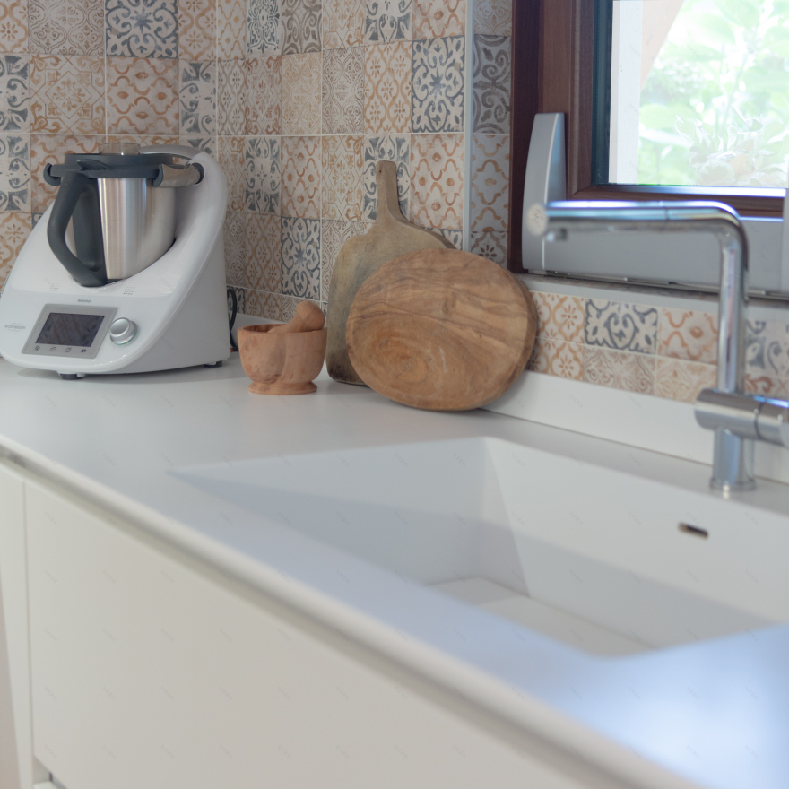 80 年代风格家居翻新,温馨简约厨房设计-12