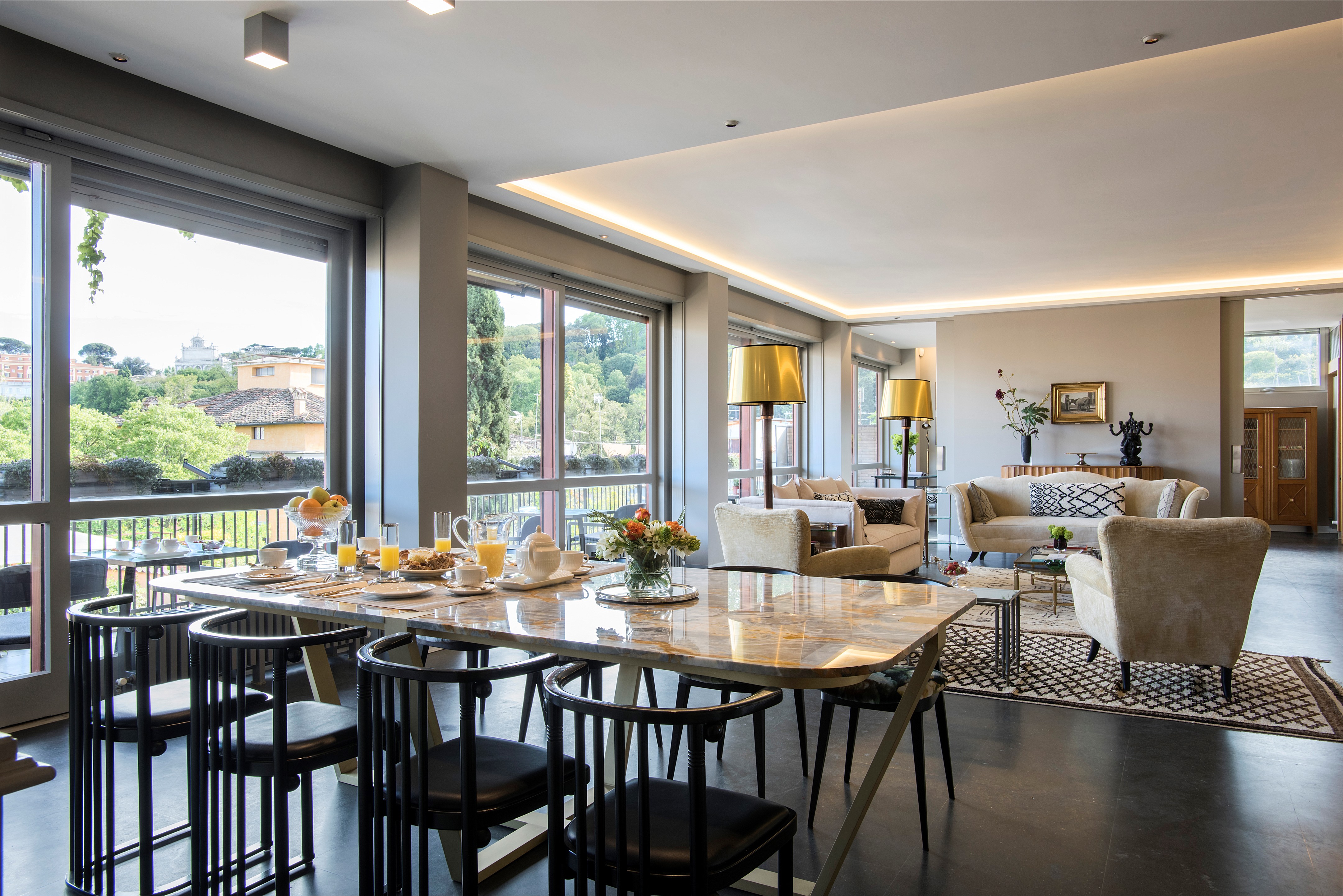 鸟语绿意中的宁静空间——罗马 Gianicolo 与 Trastevere 间 Oasi 公寓设计-16