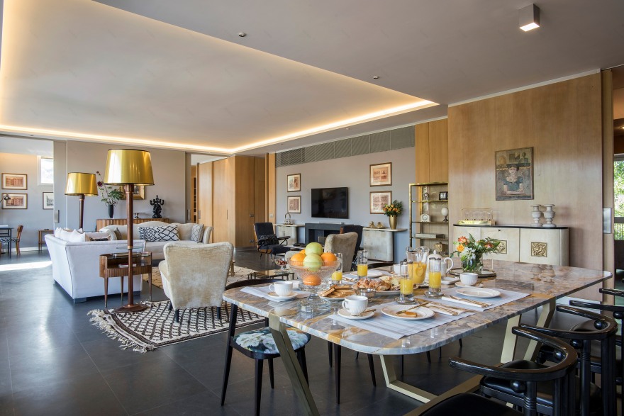 鸟语绿意中的宁静空间——罗马 Gianicolo 与 Trastevere 间 Oasi 公寓设计-13