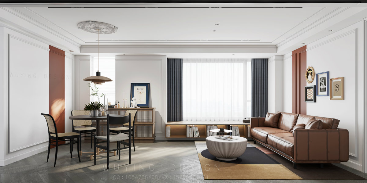 复古混搭风格丨無影设计表现-6