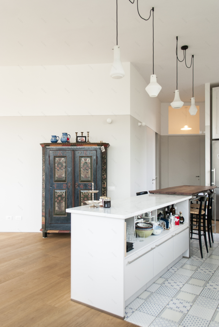 历史建筑中的灵活公寓设计-1