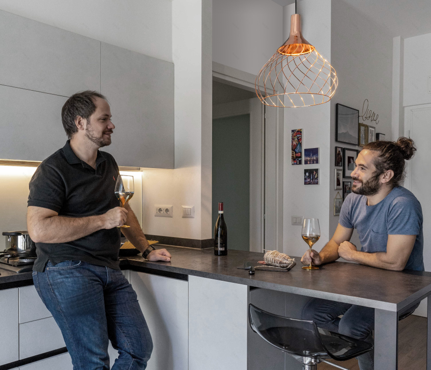 Milan 小宅翻新记 | 年轻夫妇的室内设计佳作-1