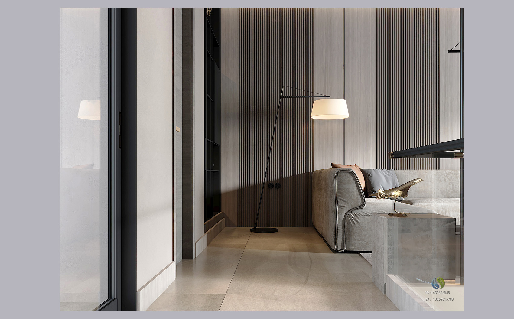 暖灰与空间的协调-6