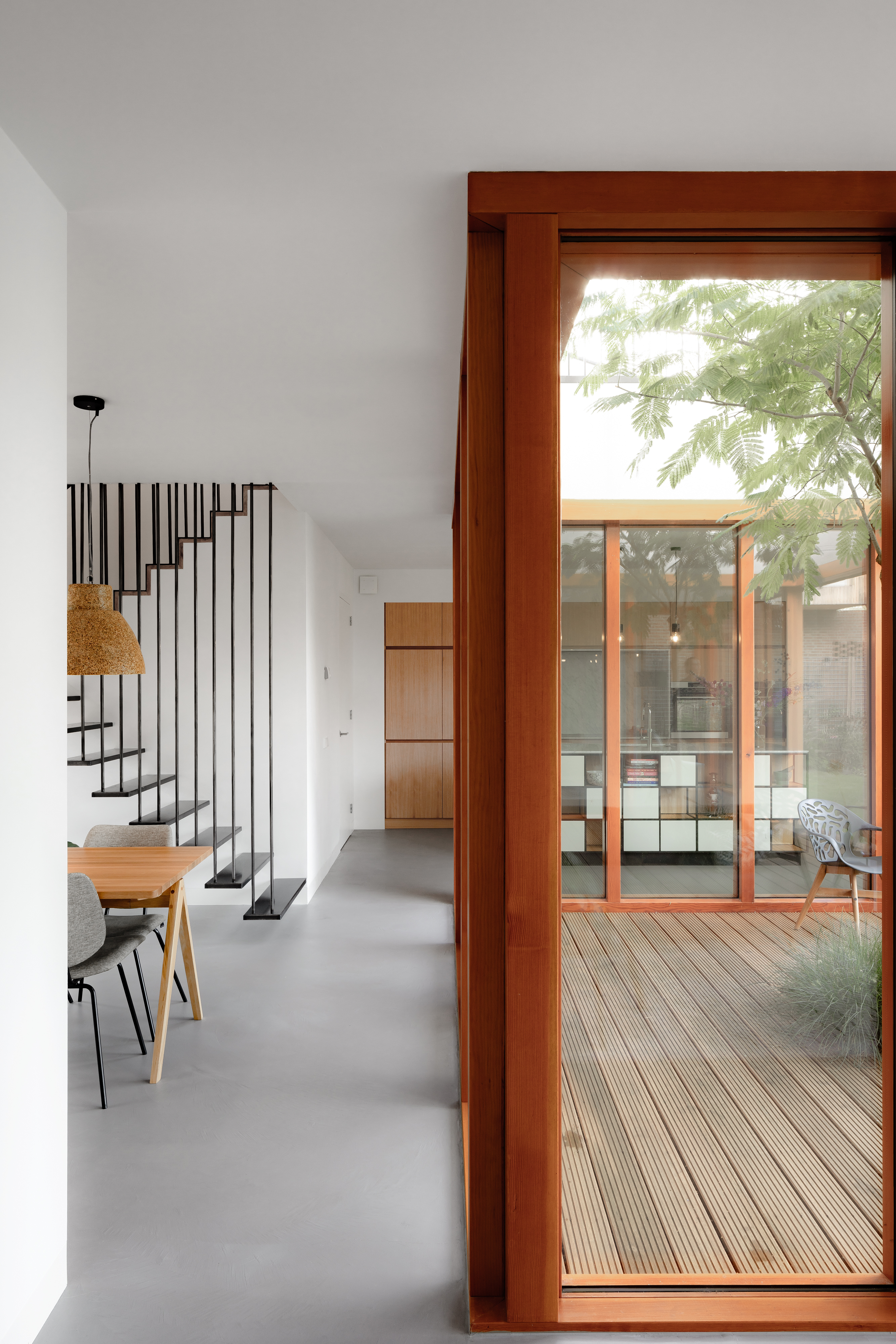 荷兰绿色邻里中的多彩庭院别墅丨荷兰鹿特丹丨studio AAAN-5