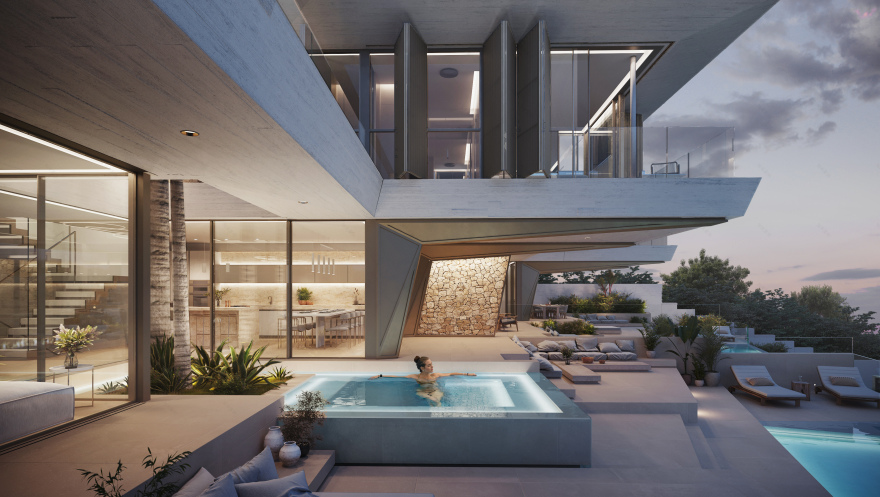 TWIN VILLAS 别墅设计丨西班牙 BAREA Arquitectos-4