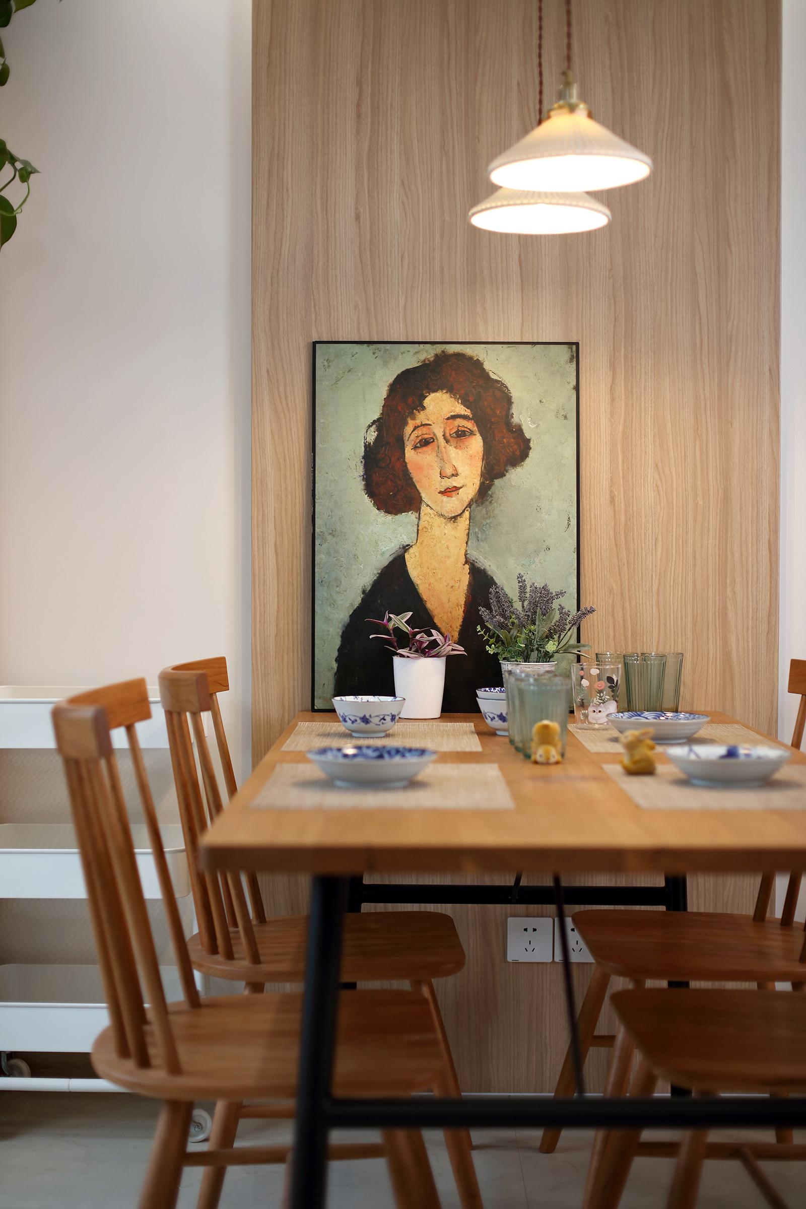 温馨家居设计 | 餐厅木饰面上墙,卫生间收纳优化-25