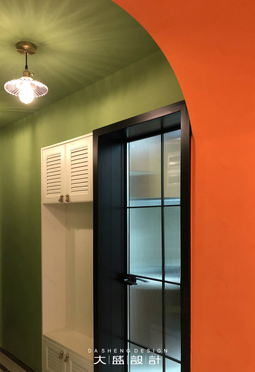 南宁光明城市 96㎡孟菲斯风格家居,色彩斑斓的甜蜜空间-45