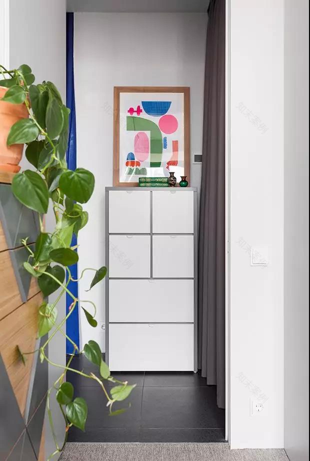 莫斯科 90㎡活力极简公寓设计-61