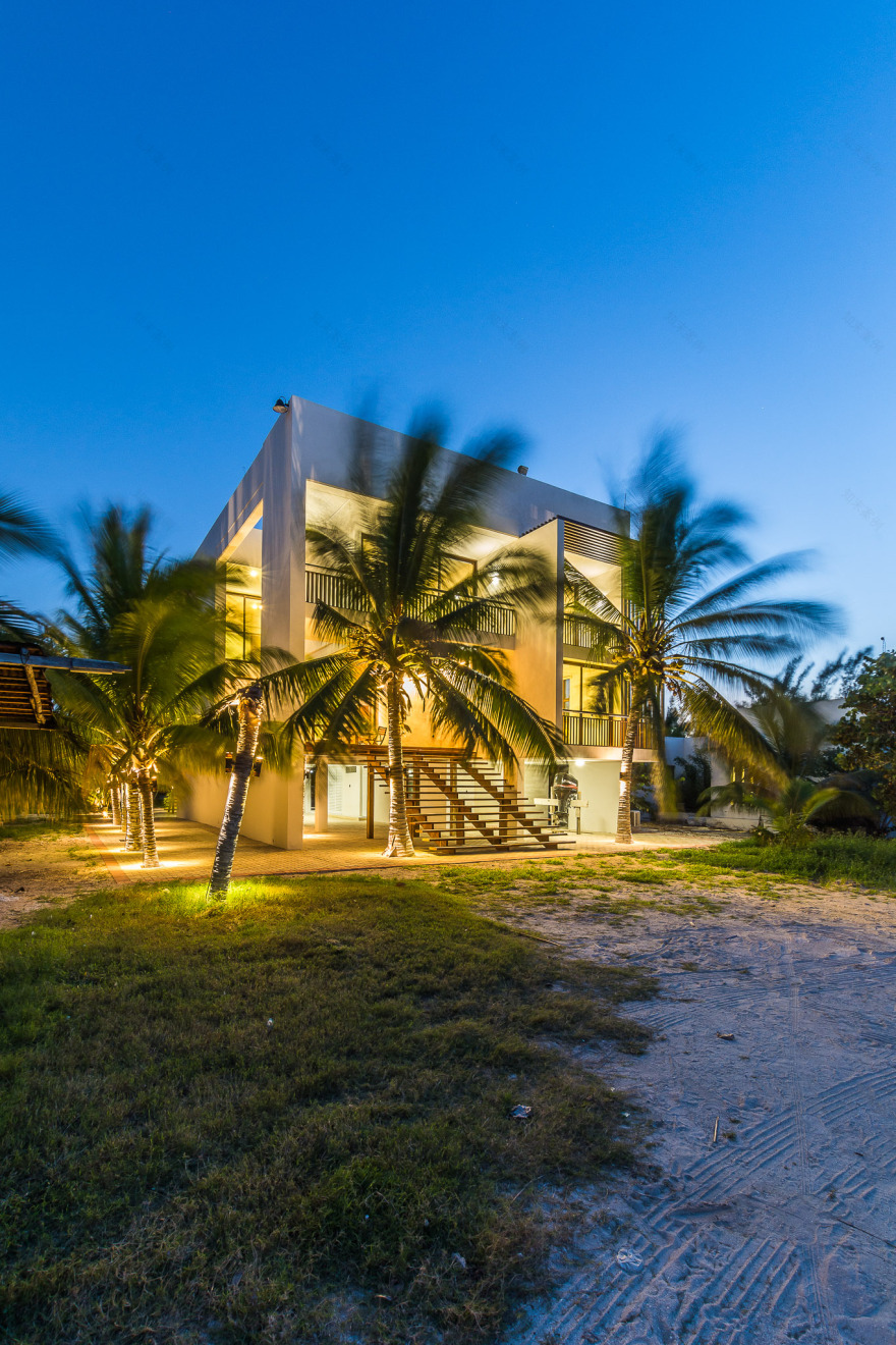 墨西哥海滨别墅 · 绿色与空间的完美融合-15