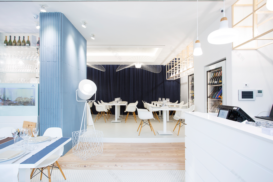 海洋主题西餐厅设计,意大利南部风情浓郁-2