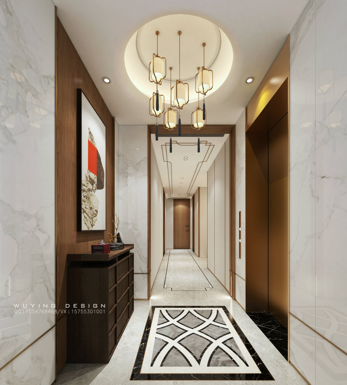 室内家装效果图展示丨中国芜湖丨芜湖無影设计表现-19