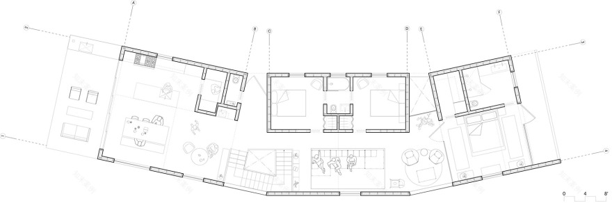 三屋顶世外桃源 | 加州索诺玛乡村度假住宅-59