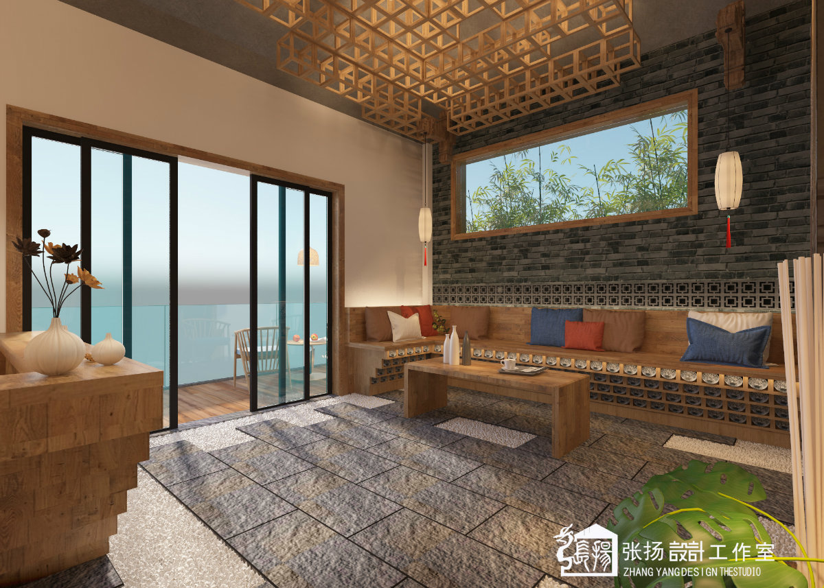 自然与古韵共生，传统材料新用-17