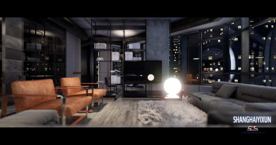 上海一巽 2018·虚幻 4 游戏引擎打造的高质量室内设计-8
