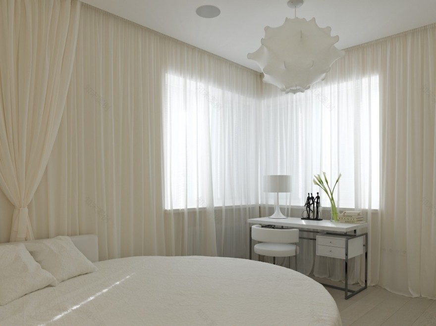 莫斯科乡村别墅的简约温馨室内设计-21