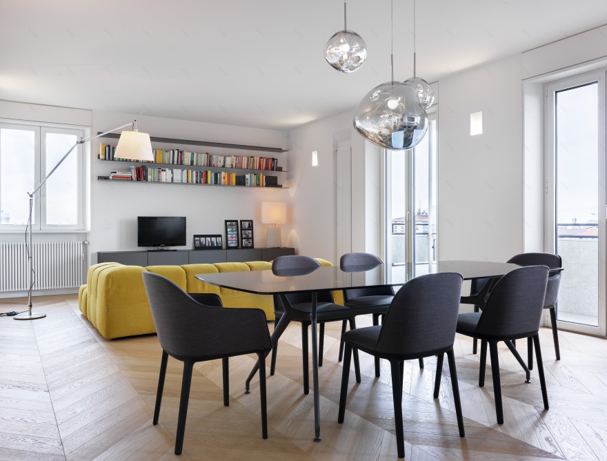 光影交汇,传统公寓的现代新生-8