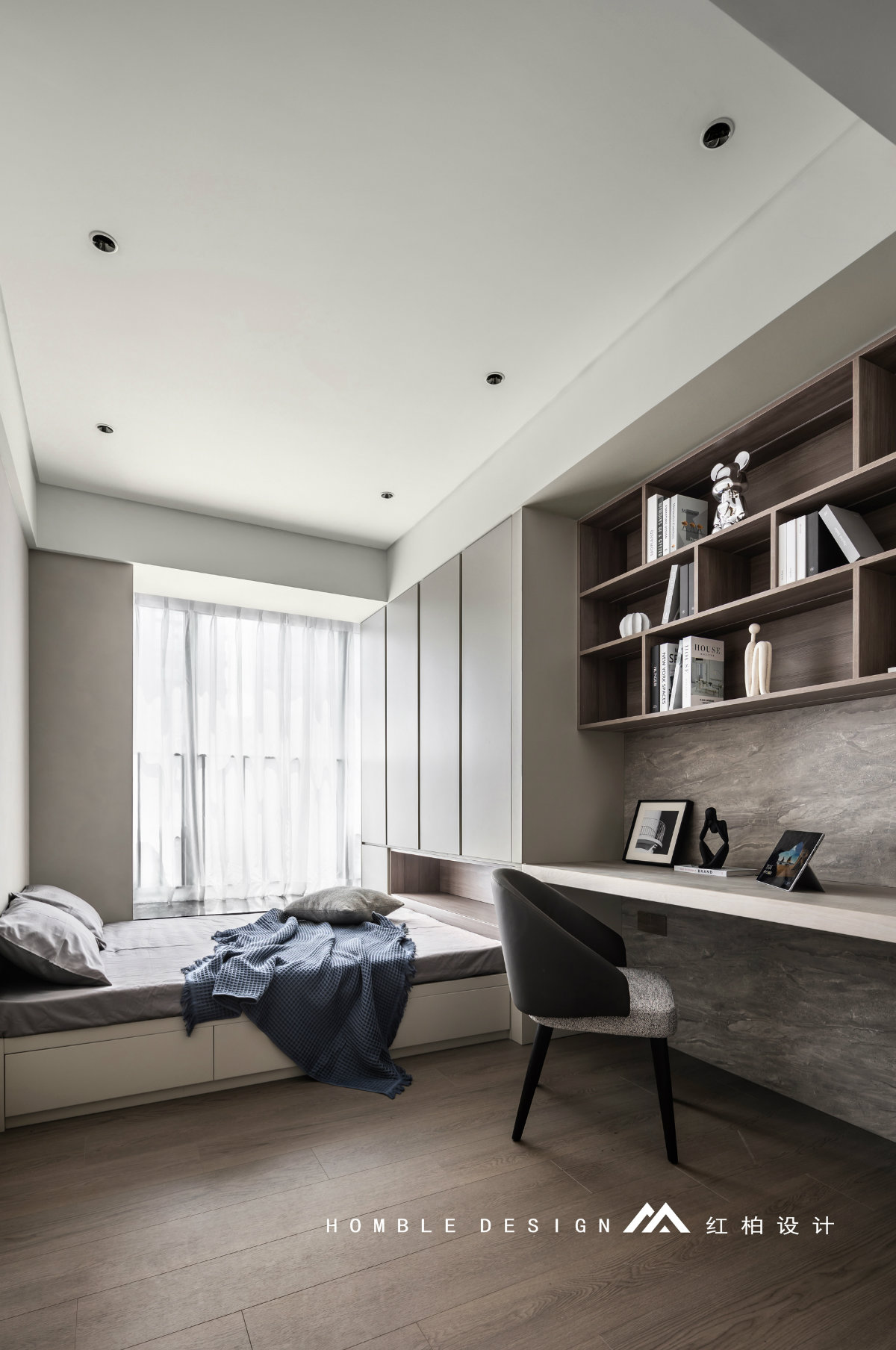 现代精致简约的高级黑遇上极简白-18