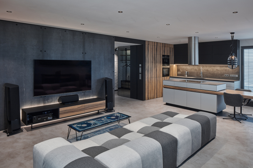 Techno Lover Apartment | 工业风公寓的炫酷演绎-1