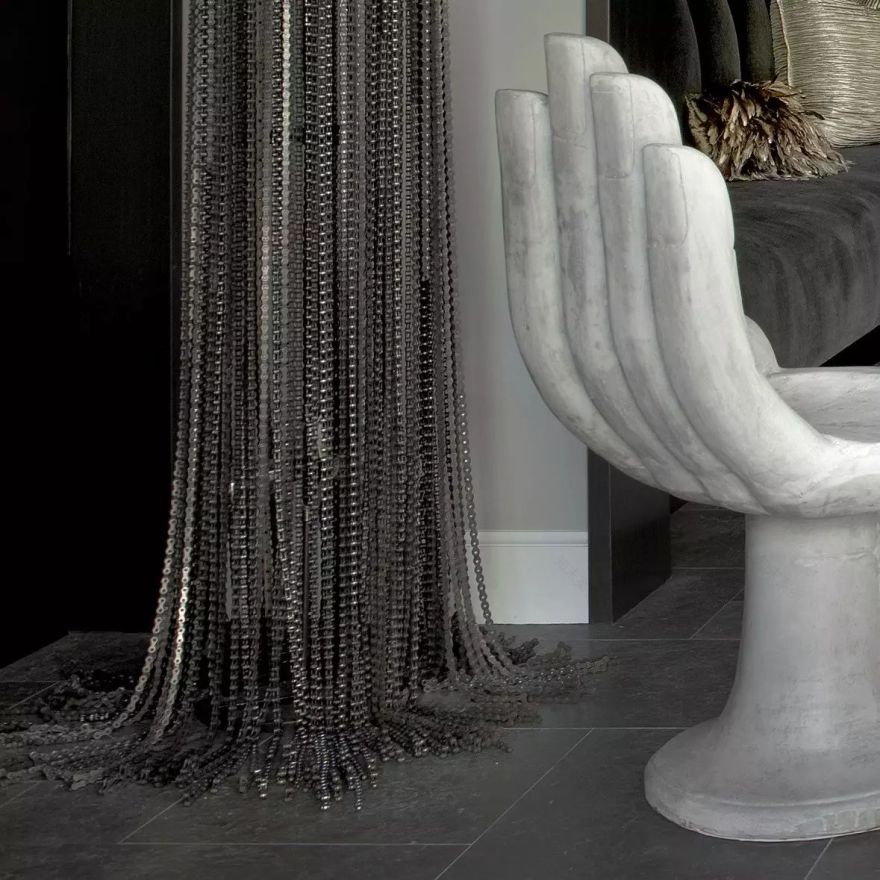 高级黑的艺术 | 芝加哥设计工作室的精致家居-86