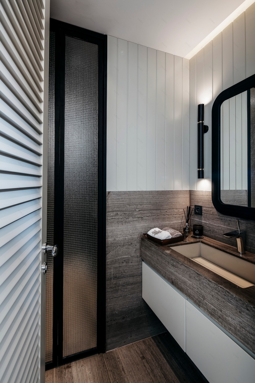 伊斯坦布尔现代简约公寓,定制设计打造舒适空间-12