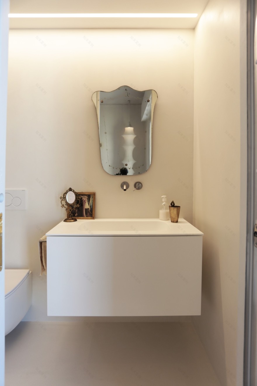 六十年代公寓的现代复古变身-15