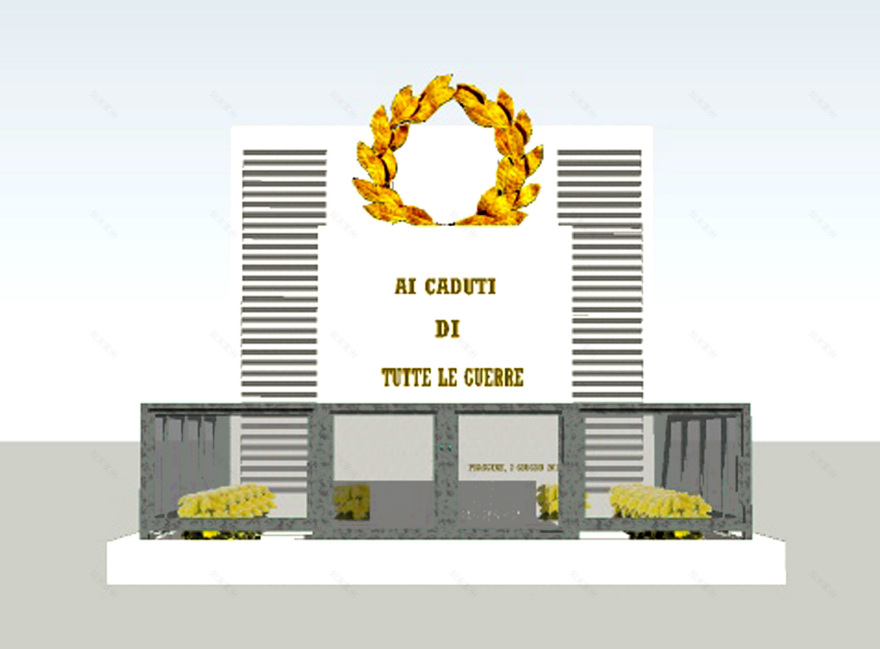 永恒之祭 · 意大利 Piaggine 殉道者纪念碑-9