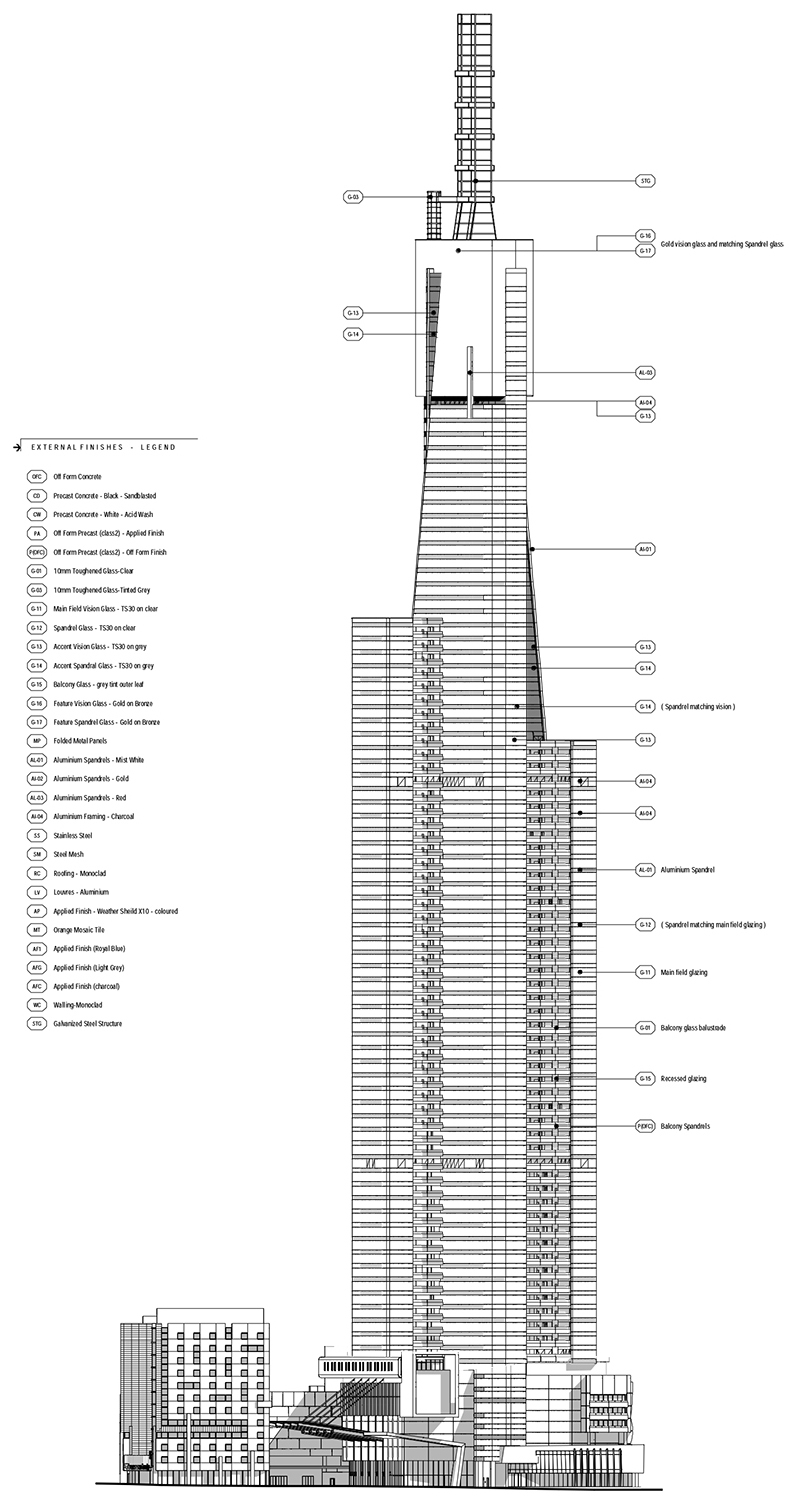 墨尔本尤里卡大厦丨澳大利亚墨尔本丨Fender Katsalidis建筑事务所-48