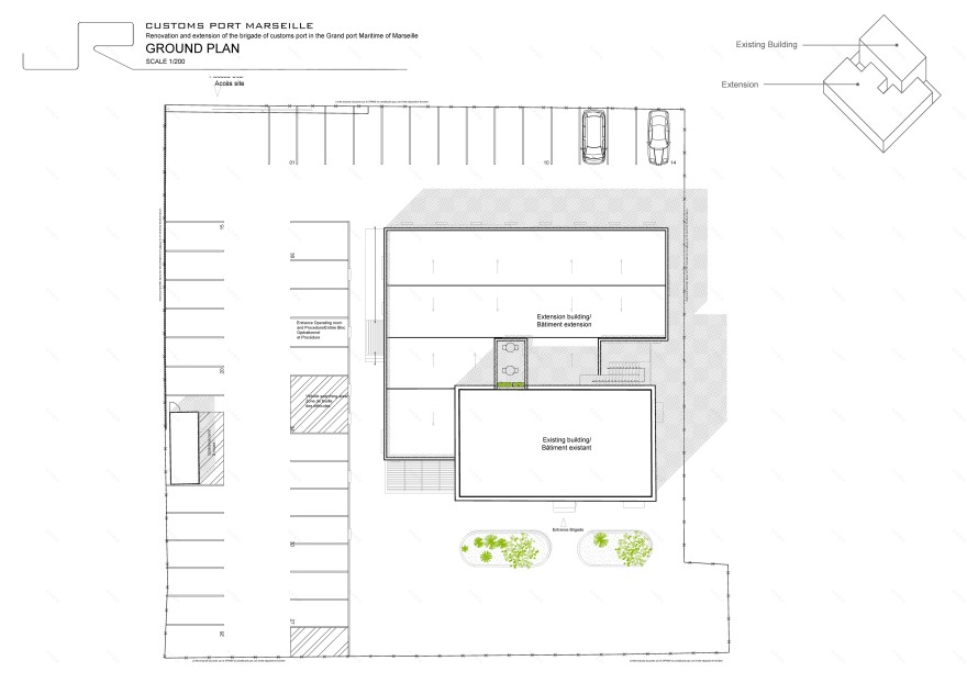 马赛海关港大楼改造 | 结构简约、环保节能-14